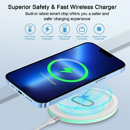 Image of Wireless Charger Samsung S26 Ultra Charging Station for Galaxy S26 S25 Plus