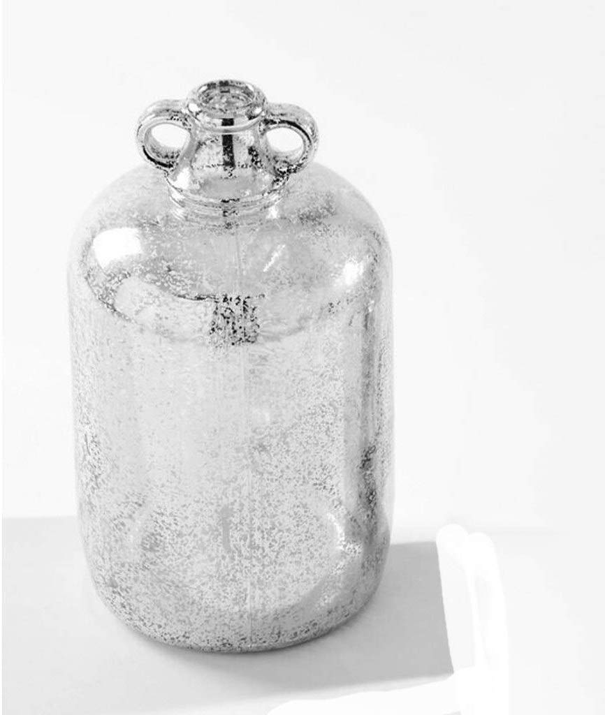 Vase moderne argent MU pour plug fleur et décoration créative de table salon de modèle