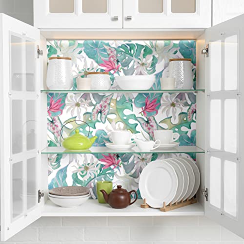 Papel pintado para despegar y pegar Blooming Wall DPYA26 vinilo adhesivo pared lisa 6