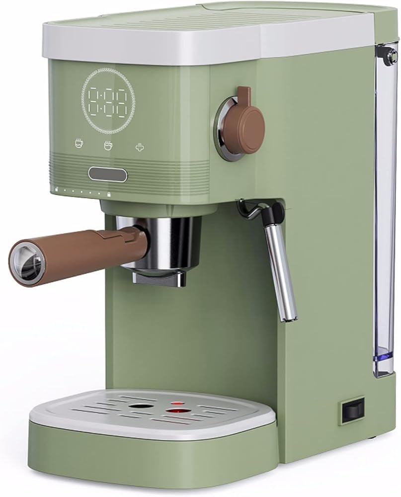 Espresso Machine 20 Bar Espresso Machine with Milk Frother Steam Wand Small Expresso Maker for Home Latte and