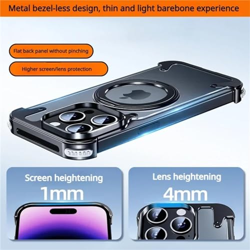 Coque arrière cuir iPhone 15 Pro protection militaire aimantée