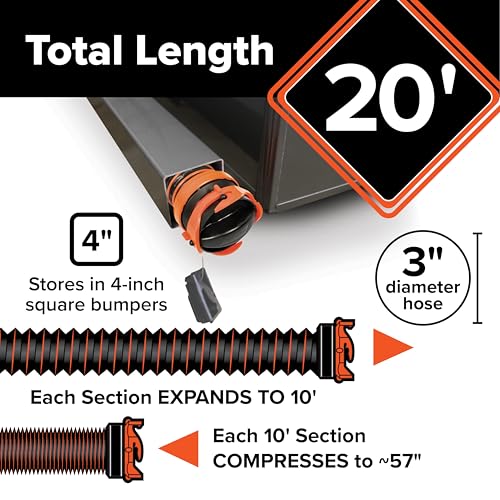 Camco RhinoEXTREME 20' with Swivel Wye Fitting