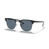 RB3716 CLUBMASTER METAL Square Sunglasses For Men For Women &plus;BUNDLE with ACCESSORY EYEWEAR KIT