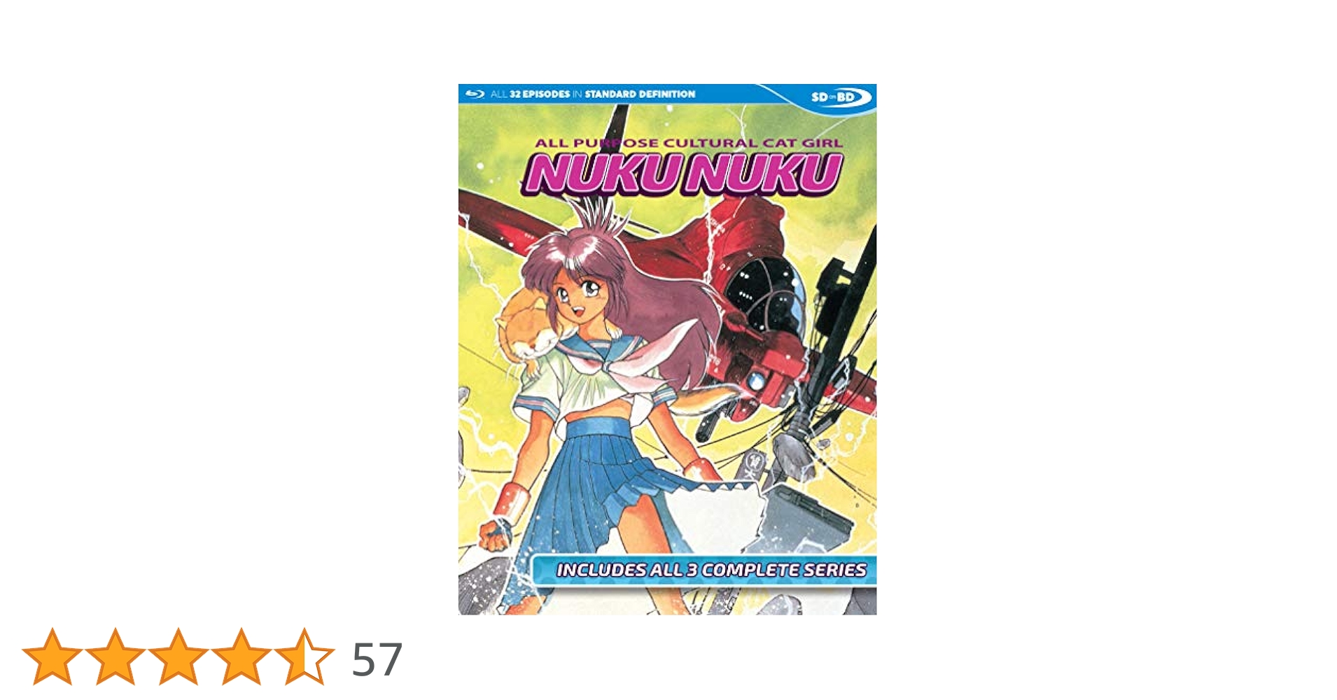 Amazon.co.jp: Cat Girl Nuku Nuku: Complete Collection [Blu