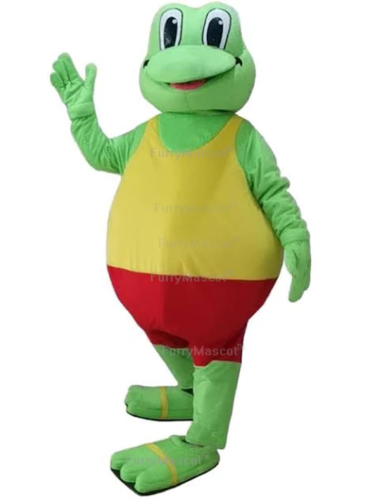 Adult Cute Frog Suit Animal Mascot Costume Party Carnival Costumes