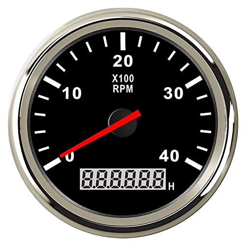 85mmԃ{[g^RZT[}}[^[ LCD.݂̌v3000 4000 6000 8000 RPM.{[g^R[^1.2V / 24VԂobNCg(4K-BS)