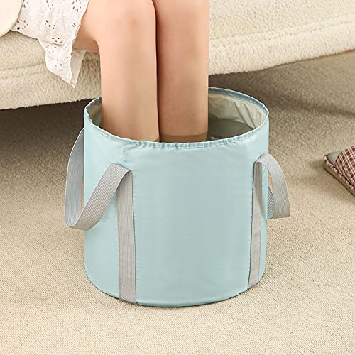 Baño plegable para pies con bolsa portátil y masaje miniatura 7