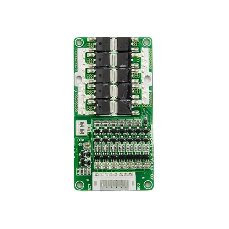 7s BMS PCM con bilanciamento 10a 15a 20a 25a 18650 Batteria al litio agli ioni di Protezione da carica e scarica Porta comune(Li-ion 25A balance)