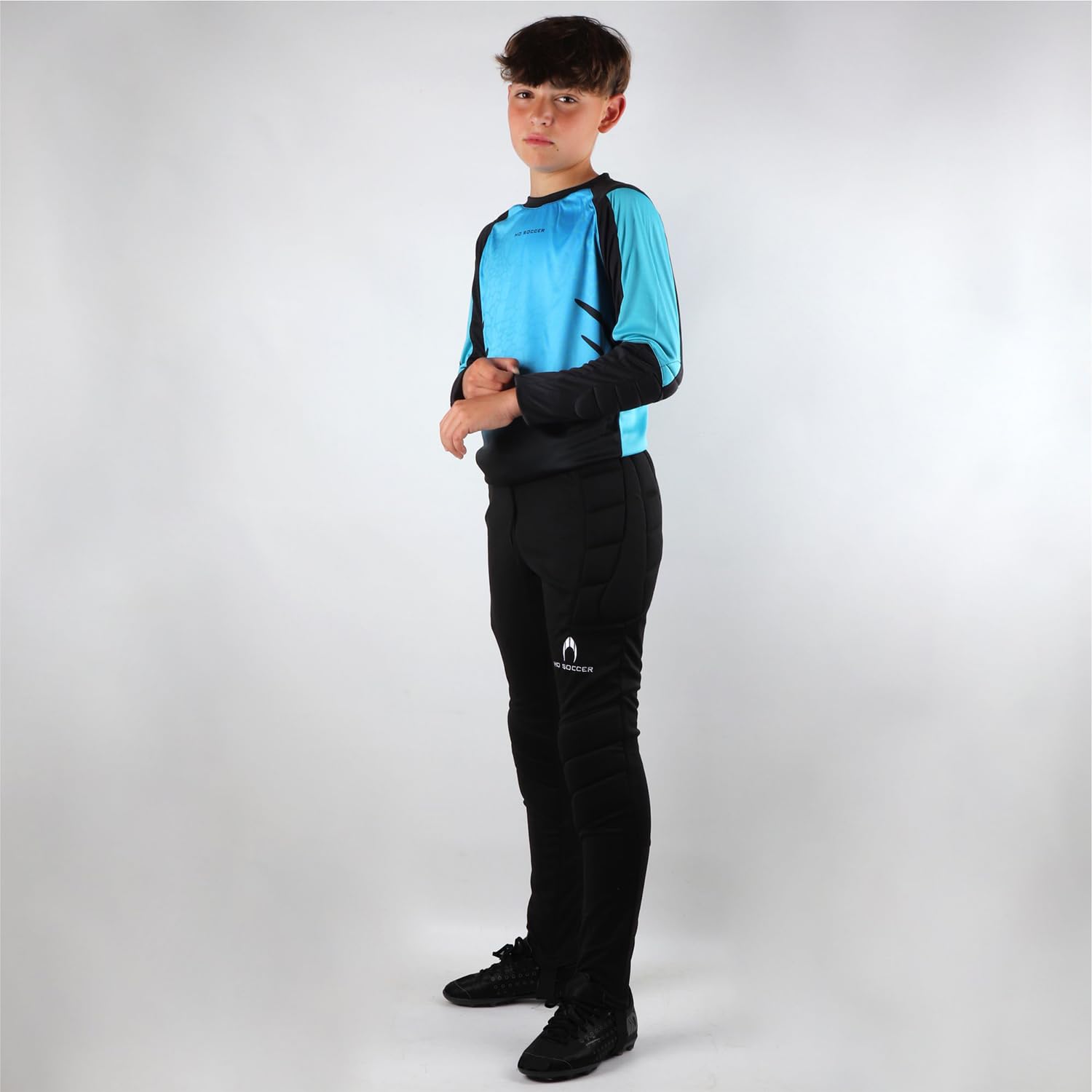 HO Soccer Kid Keeper Set Deep-sea Blue Coinsieme portiere Unisex - Bambini e ragazzi