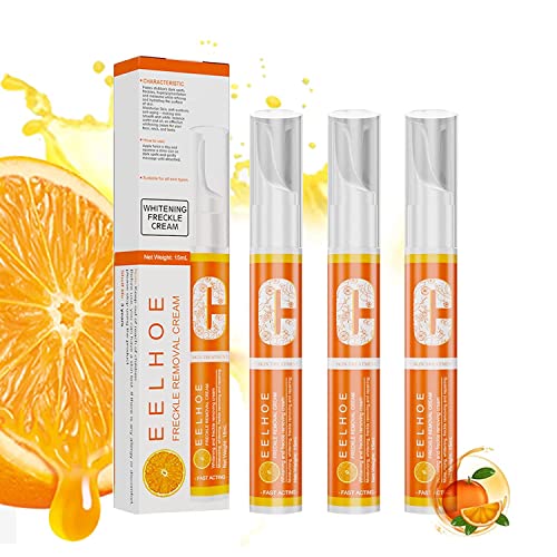 Triple Action Blemish Skin Corrector Serum, EELHOE Freckle Removal Cream, Vitamin C Whitening Cream, Fade Spots Melanin Repair Skin for Face (3PCS) Triple Action Blemish Skin Corrector Serum, EELHOE Freckle Removal Cream, Vitamin C Whitening Cream, Fade Spots Melanin Repair Skin for Face (3PCS)