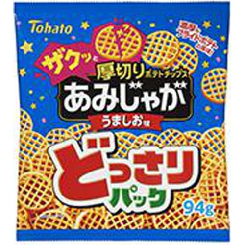 Amazon.co.jp: 東ハト どっさりパック あみじゃが うましお味 94g×10入