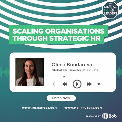 Page de couverture de Scaling Organisations Through Strategic HR (an Interview with Olena Bondareva)