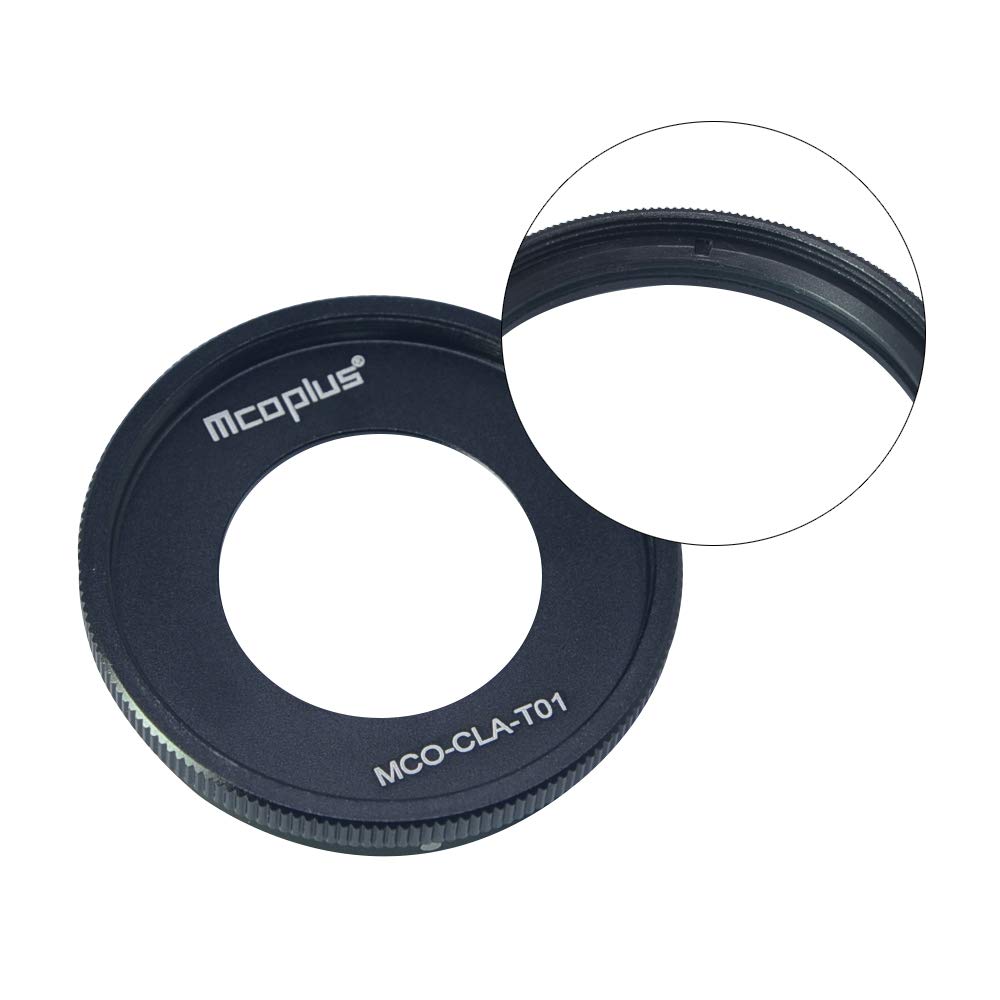Venidice MCO-CLA-T01 - Anello adattatore filtro per Olympus Tough TG-6 TG-5 TG-4 TG-3 TG-2 TG-1 come convertitore obiettivo grandangolare Olympus Fish Eye, sostituisce Olympus CLA-T01