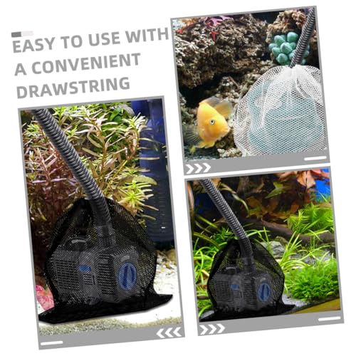 Bolsas de filtro resistentes para bombas de piscina y pecera, pack 2 miniatura 3
