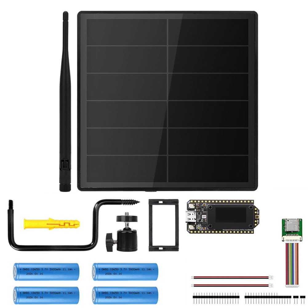 Nodo Solar 5W LoRa para comunicación sin cobertura celular con Meshtastic