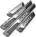 4Pcs Acciaio Inox Soglia della Porta Battitacco, per Opel Mokka X 2013-2019 Pedale Calci Scuff Pedali di Benvenuto Threshold Bar, Auto Esterno Protector Strisce Adesivi Accessori
