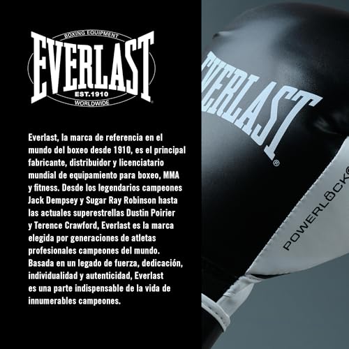 Guantes de boxeo Everlast Powerlock OG Advanced, equipamiento original 7
