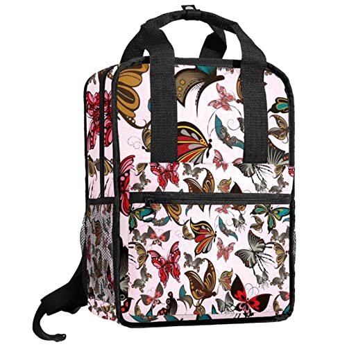 Sac à dos pour garçons motif cactus vert et rouge taille unique