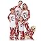 Christmas pjs, Family Christmas Pyjamas Set Mens Womens Letter Printed Xmas Matching Pyjama Kids Pjs Family Cartoon Cute Boys Girls Christmas Pj, Women M Letter K