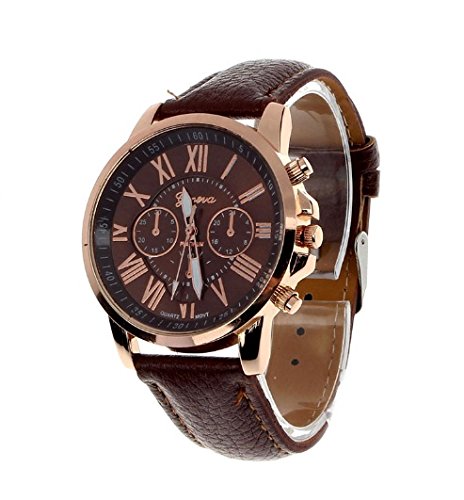 ITHANO Geneva Platinum Analogue Brown Dial Womens Watch - ITGELCRBR01 (B07B2VJ2DB) Amazon Price History, Amazon Price Tracker