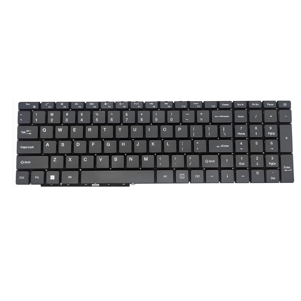 Clavier d'ordinateur portable MB3661028 Gray US pour Gateway 15,6 Pouces GWTN156-1