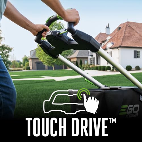 Image of EGO Power+ LM2206SP 56-Volt 22-Inch Aluminum Deck Select Cut Self-Propelled Cordless Lawn Mower with 10.0Ah Battery, 700W Turbo Charger Included Plus Extra BA2800T 5.0Ah Battery