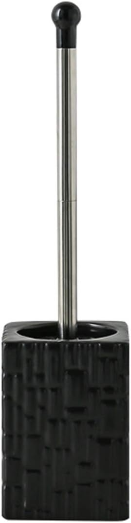 Toilet Brush Holder Ceramic Toilet Brush Set Bathroom Household Washing Toilet Brush Toilet Cleaning Brush Long Handle 360 Degree Toilet Brush Toilet Brush Holders(B)