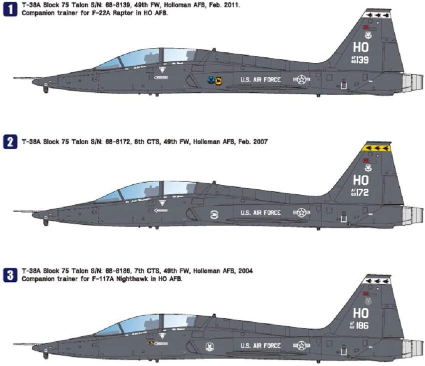 WPD10004 1:48 Wolfpack T-38A Talon 'Hollomon AFB' Premium Edition [Model Building KIT]