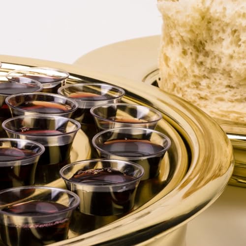 Bekith 1000 Pack Communion Cups, Plastic Disposable Cup Fits Standard Holy Communion Trays, 0.5 Ounce, Clear by Bekith - Image 7