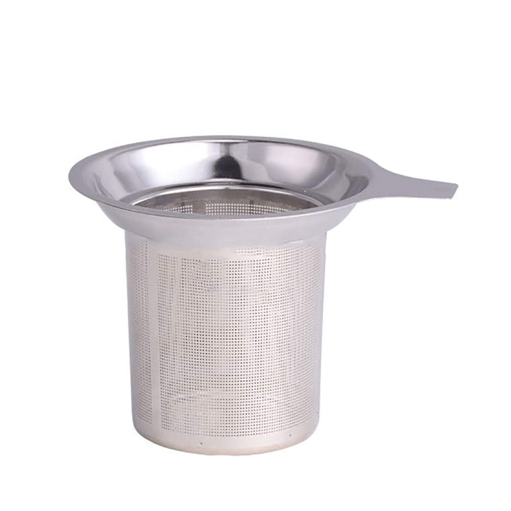 guohanfsh Stainless Steel Tea Infuser Coffee Infuser,Extra Fine Mesh Tea Strainer for Loose Tea, Large Capacity Silver