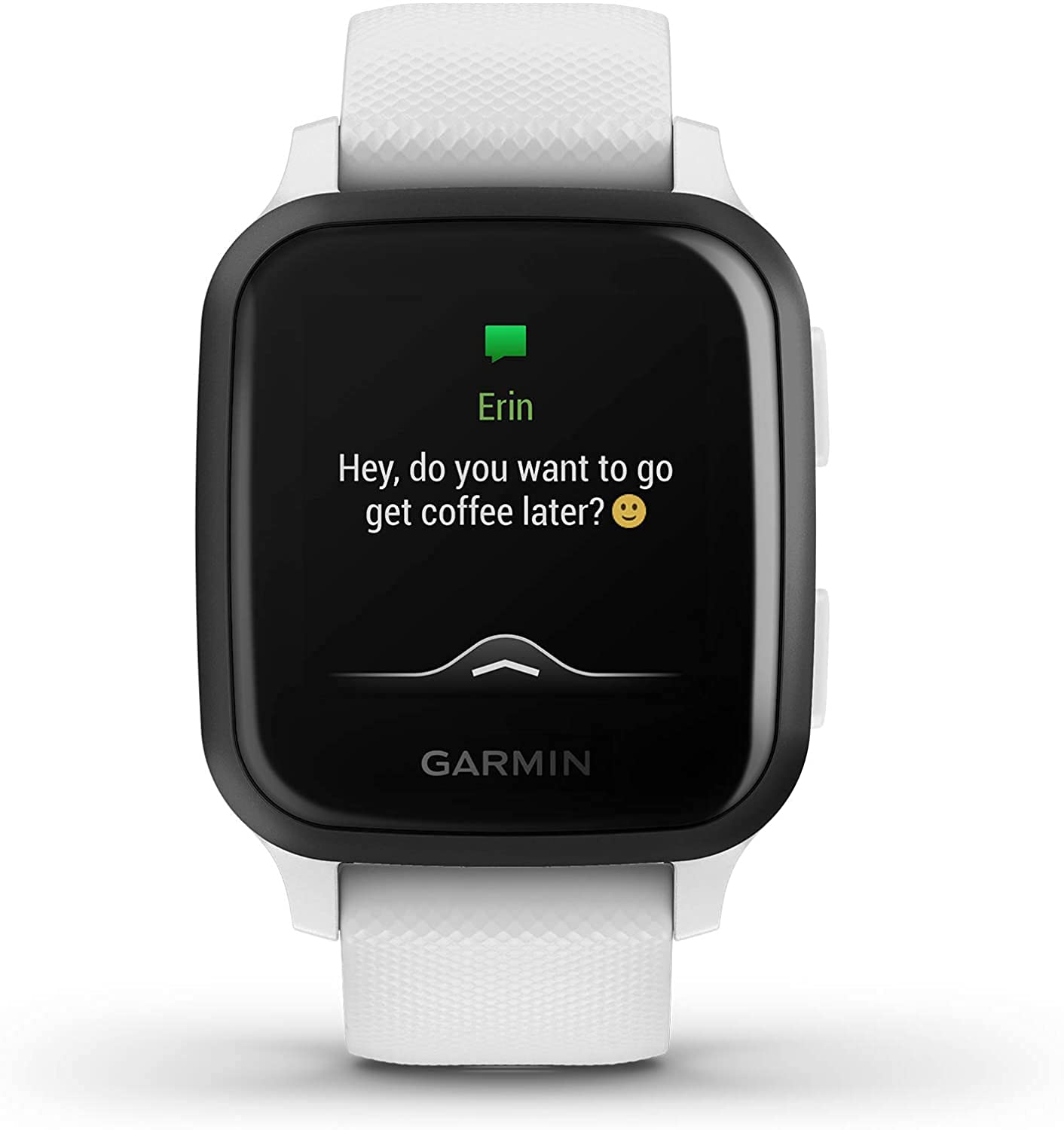 Garmin Venu Sq Music White/Slate Smartwatch (010-02426-84  