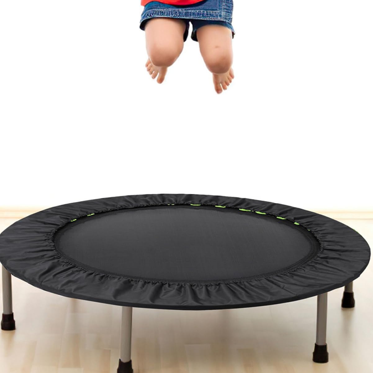 Children's Trampoline Protector round Anti-collision Pad Cover Black image 5