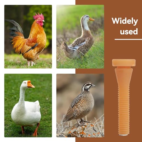 Doigts de plumeur du poulet attachements de perceuse en caoutchouc, 96 Pcs - 6