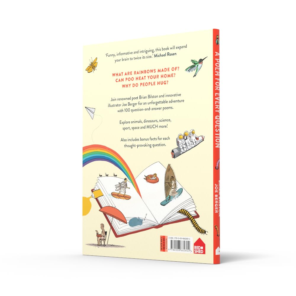A Poem for Every Question: A new illustrated funny and fact-filled non-fiction children’s poetry book for 2026, great for kids aged 6+