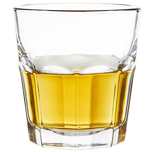 Gibraltar Libbey 15232 DuraTuff 10 oz Rocks Glass, Set of 6 w/FDL Party Picks