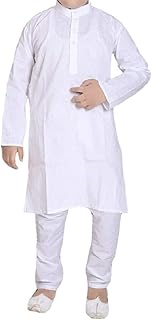 white kurta pajama for baby boy