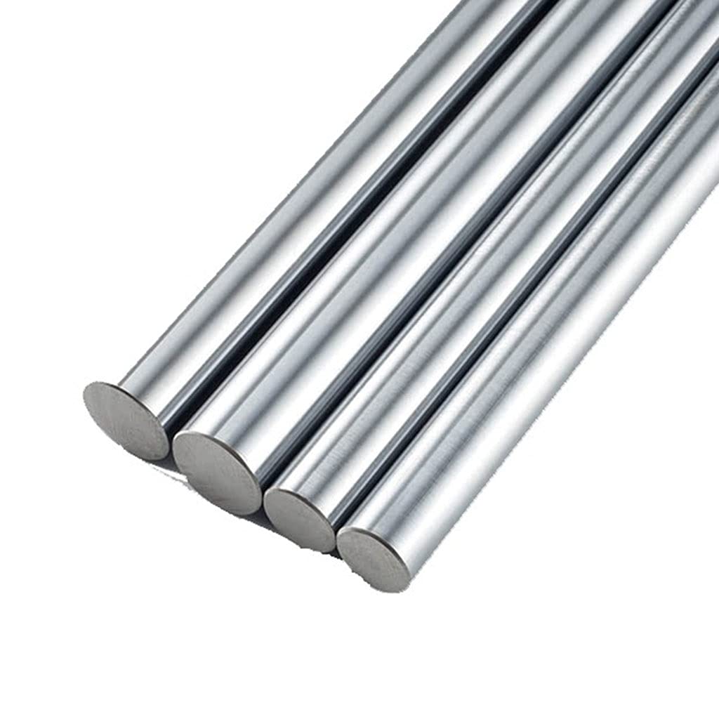 2pcs 3D Printer Parts Linear Shaft 12mm Linear Shaft Chrome Plated Rod Shaft for CNC Parts 100-500mm (Size : 350mm)