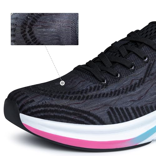 Women's Fashion Sneakers - Walking Shoes for Running, Tennis, Sports - Lightweight Breathable Mesh Athletic Shoes 6