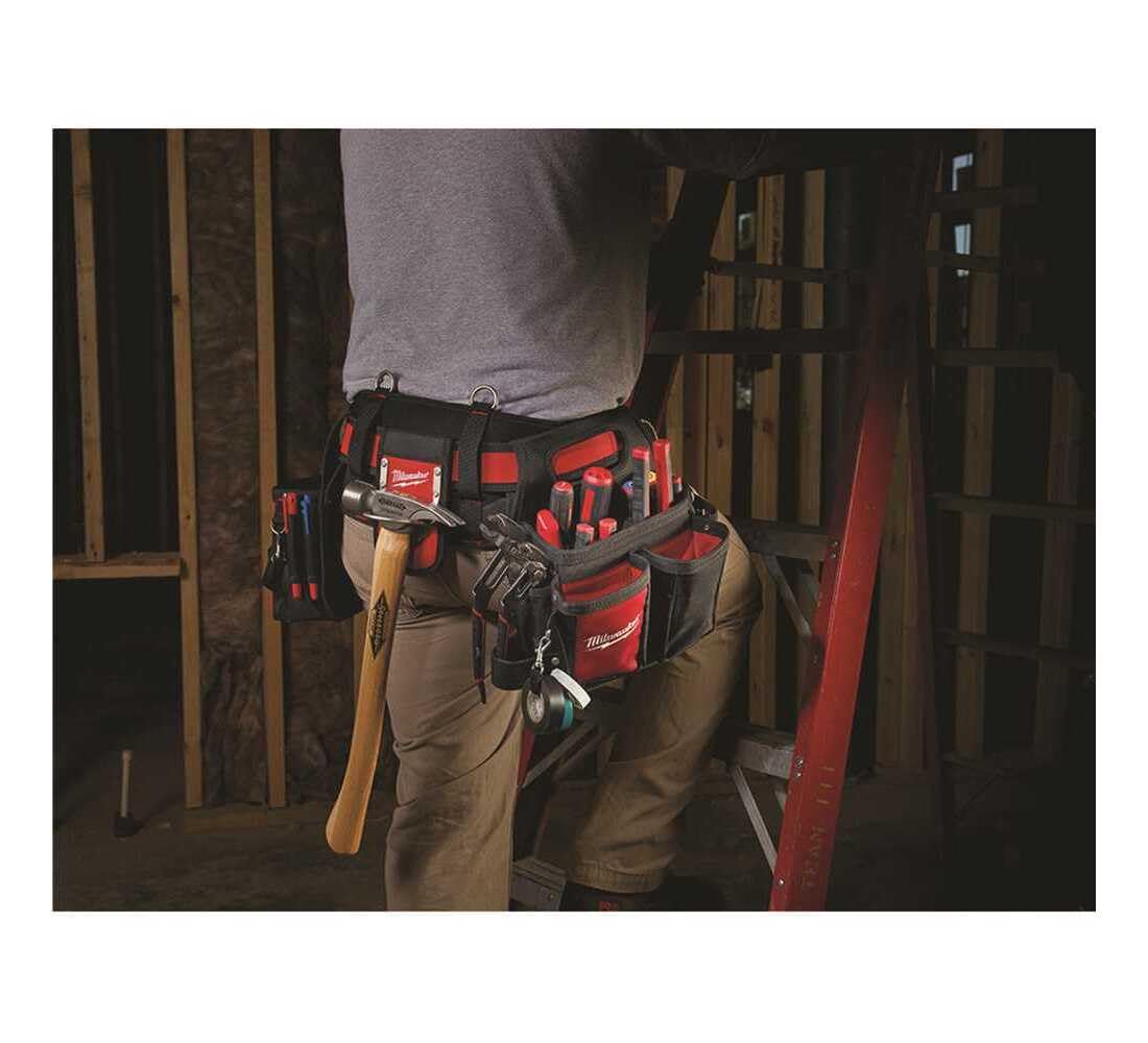 Image secondaire de Milwaukee 48 22 8110 Ceinture de travail 29 poches Rouge/noir
