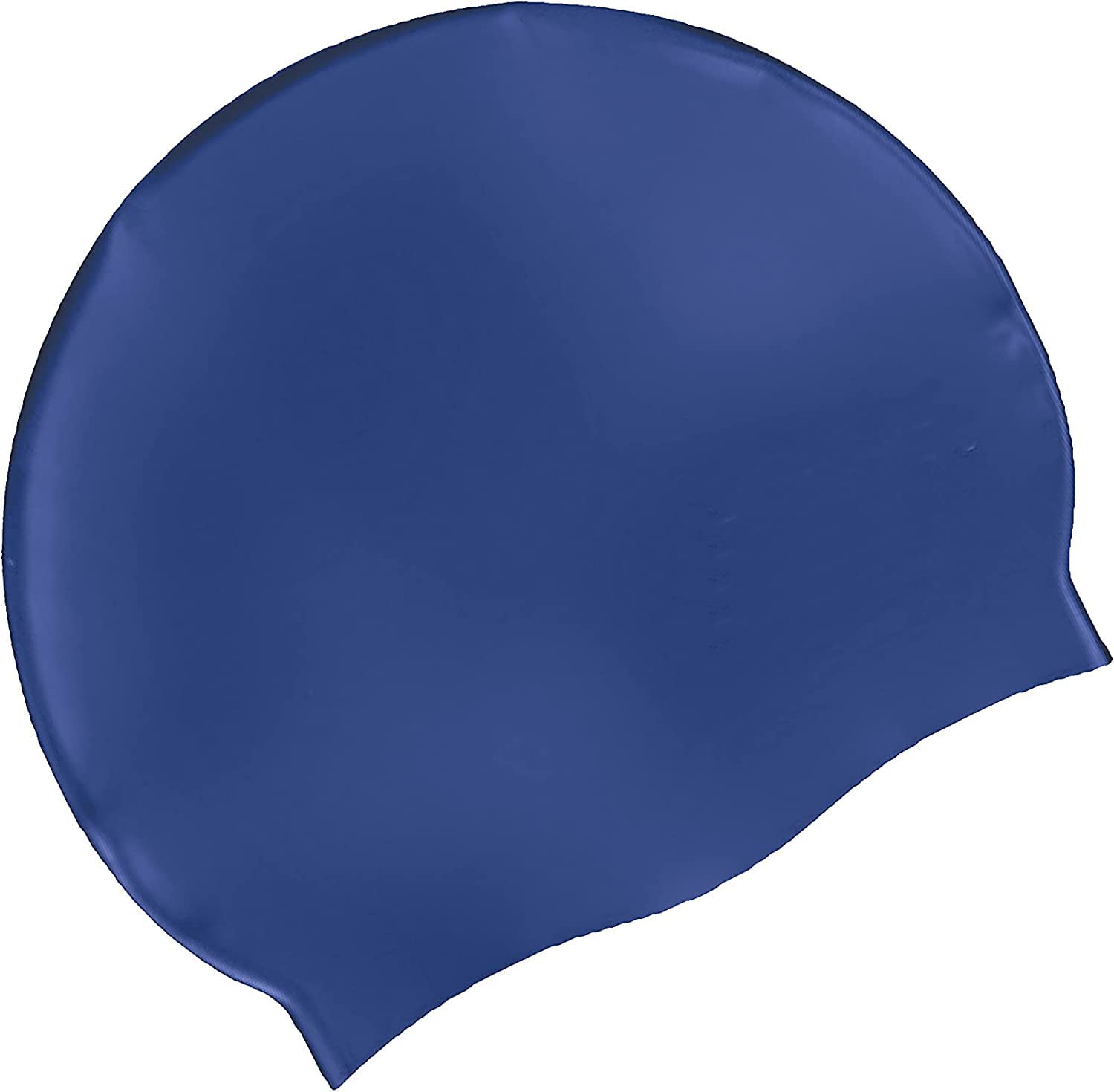 Drange Swimming Caps, Comfortable Adult Swimming hat Long Hair Swim Cap, Comfortable Fit, Hydrodynamic Design, Waterproof Hat (ONE Size) (Navy) (B0C374Z3MK) Amazon Price History, Amazon Price Tracker