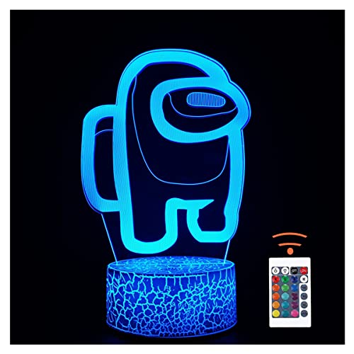 Gftxvrgea 3D Optical Illusion Night Lights Visual Creative LED...