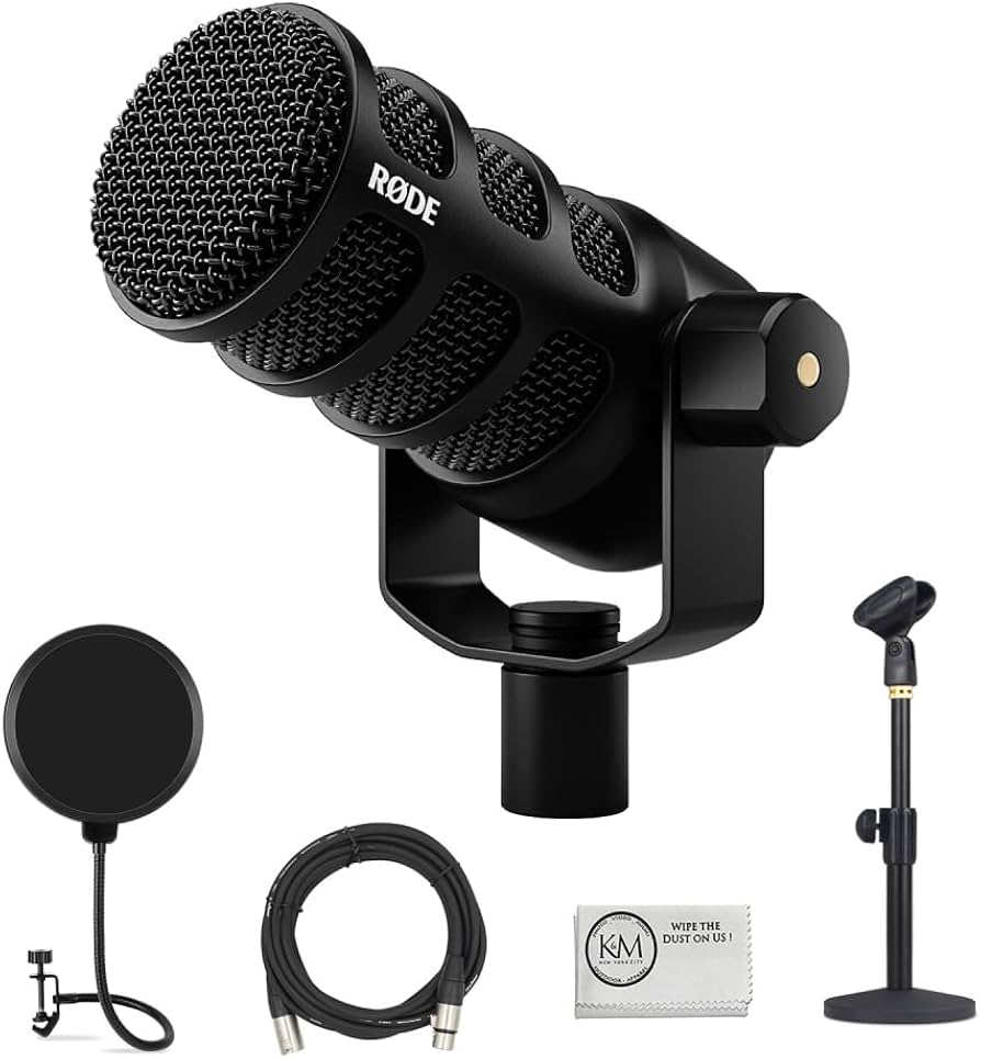 Amazon.com: Rode PodMic USB and XLR Dynamic Podcasting Microphone