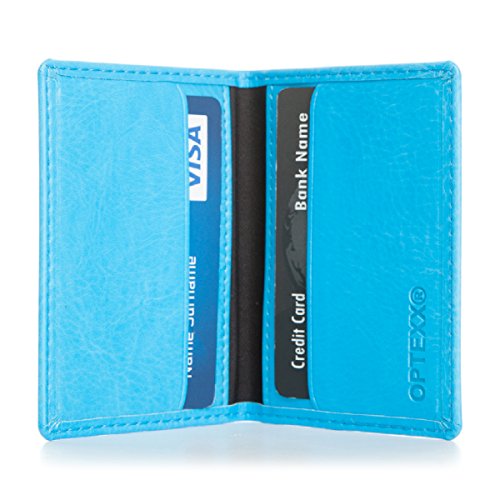 OPTEXX w5112015 Carte Etui RFID pour Cartes de Crédit Homme/Femme avec protection certifiée TÜV et zerifiziert