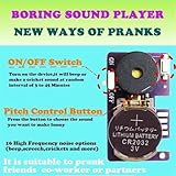 EHOTER Annoyatron Noise Maker, 2024 Newest Annoyatron Random Noise Maker, Hidden Annoying Beep Office Prank Devices for Party, Office, Home, School (4pcs Blue) - Image 4