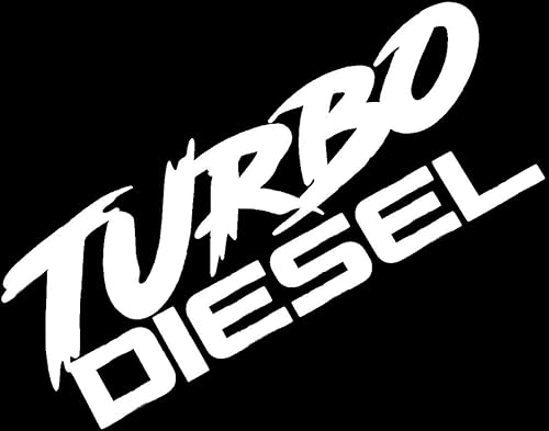 Miniatura 6 de Cartat2s - Calcomanía de vinilo Turbo Diesel 4 x 4 para ventana de auto, camión, ventana, caja de herramientas,