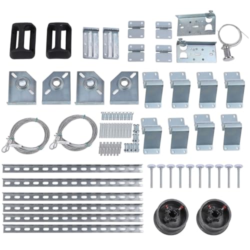 Kit réglage porte de garage acier inoxydable la robustesse structurelle - 7