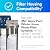 3M Aqua-Pure AP100 Series Whole House Replacement Water Filter Drop-in Cartridge AP110, Standard Capacity, for use with AP11T or AP101T Systems, 5620404