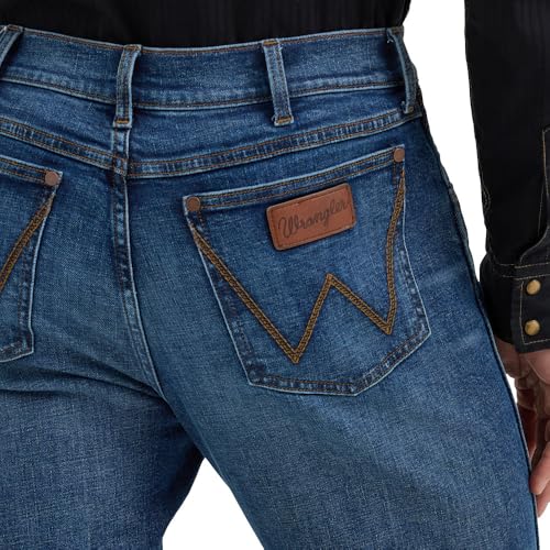 Wrangler Men's Lewiston Relaxed Boot Cut Jeans2