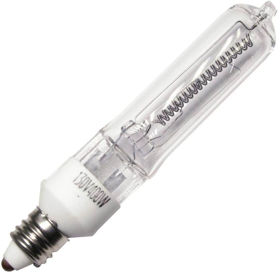 Hikari 00080 - JD-7031 JD/130V/400W/MC/E11 Screw Base Single Ended Halogen Light Bulb