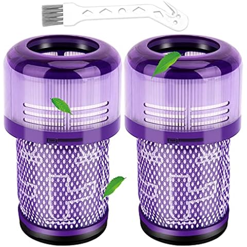 Filter für Dyson V12, 2 Stück Waschbar Ersatz Hepa Filter Cover